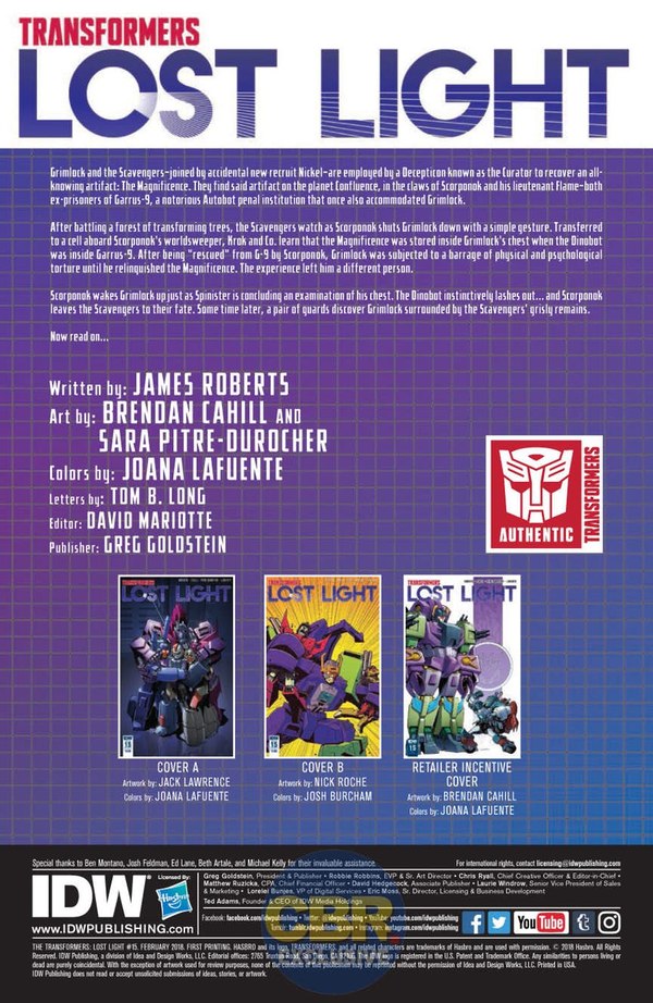 Transformers Lost Light 15 Full Preview  (2 of 8)